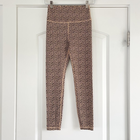 NWOT Anthropologie All Fenix Animal Print 7/8 Tight - XS - Picture 2 of 6